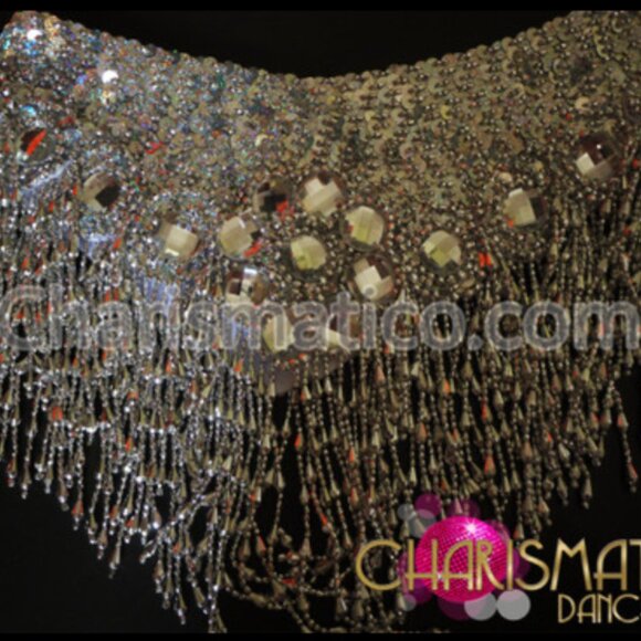 Plus Sized Pro Samba/BellyDance Costume - Picture 4 of 6